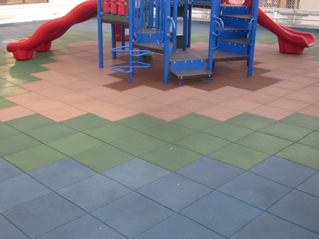 Rooftop Playground Flooring | Rubber Tiles Rooftop Playgrounds ...